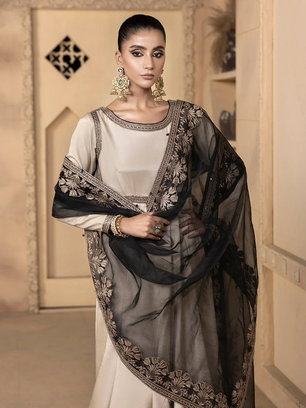 Hem Stitch | Raw Silk Edit 25 | Kaya - Rang-e-Khaas