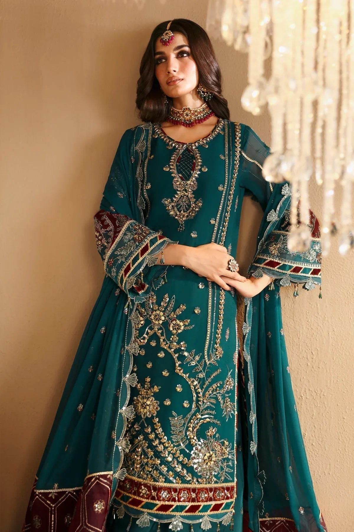 Alizeh | Reena Wedding Formals | AF-HM-4024-KHIVA - Rang-e-Khaas