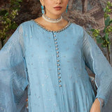 Declare | Le Fleur Luxury Pret | Stretchy Woven Shimmer Shimmer Suit L0946