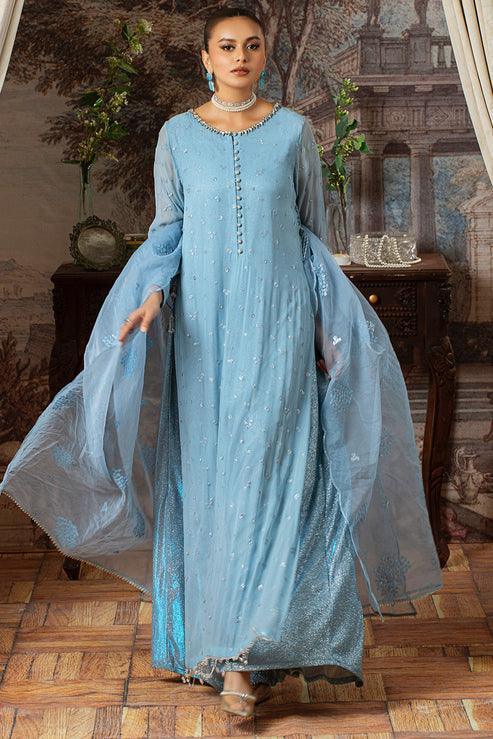 Declare | Le Fleur Luxury Pret | Stretchy Woven Shimmer Shimmer Suit L0946 - Rang-e-Khaas