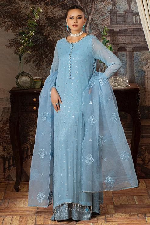 Declare | Le Fleur Luxury Pret | Stretchy Woven Shimmer Shimmer Suit L0946 - Rang-e-Khaas