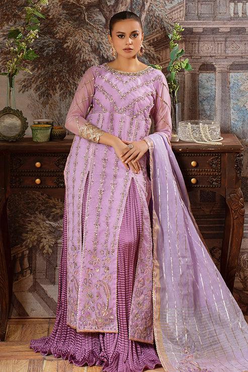 Declare | Le Fleur Luxury Pret | Organza Suit L0956 - Rang-e-Khaas