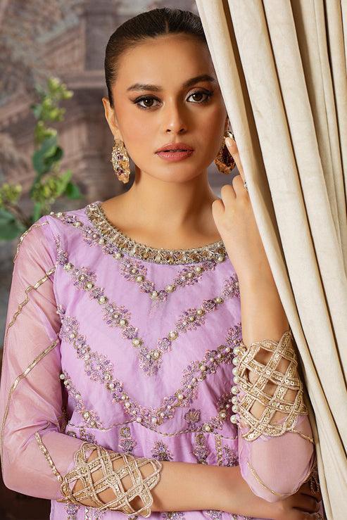Declare | Le Fleur Luxury Pret | Organza Suit L0956 - Rang-e-Khaas