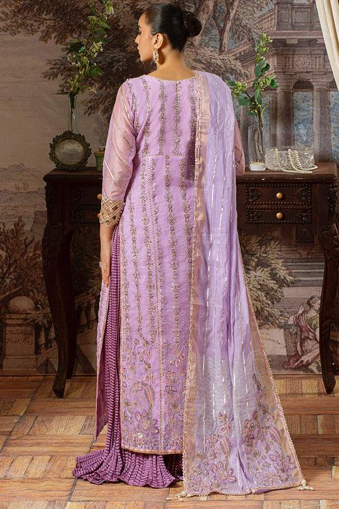 Declare | Le Fleur Luxury Pret | Organza Suit L0956 - Rang-e-Khaas