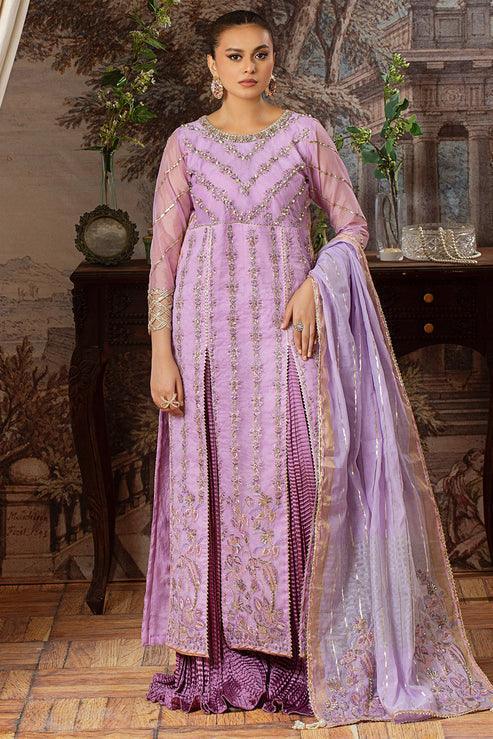 Declare | Le Fleur Luxury Pret | Organza Suit L0956 - Rang-e-Khaas