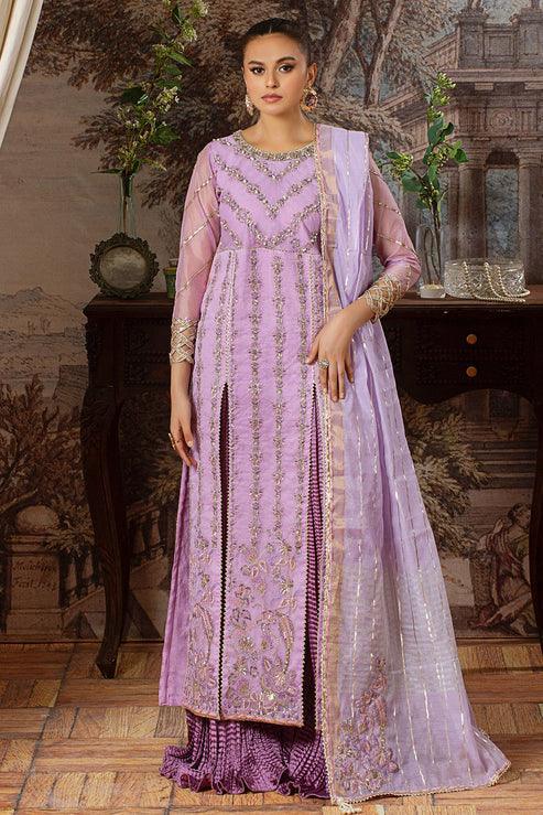 Declare | Le Fleur Luxury Pret | Organza Suit L0956 - Rang-e-Khaas