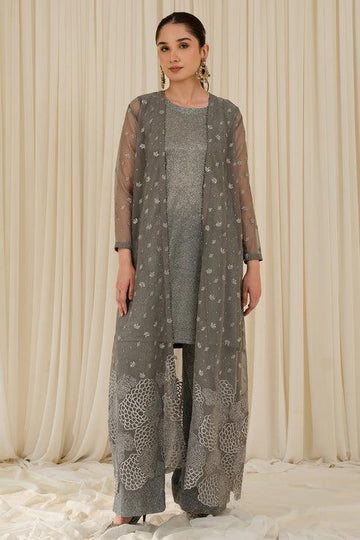 Declare | Le Fleur Luxury Pret | Stretchy Woven Shimmer Suit L0961 - Rang-e-Khaas