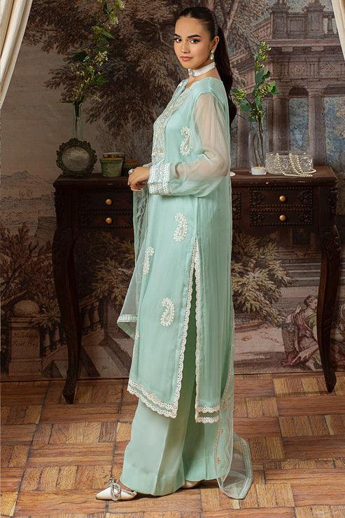 Declare | Le Fleur Luxury Pret | Chiffon Suit L1148 - Rang-e-Khaas