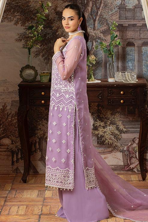 Declare | Le Fleur Luxury Pret | Organza Suit L1150 - Rang-e-Khaas