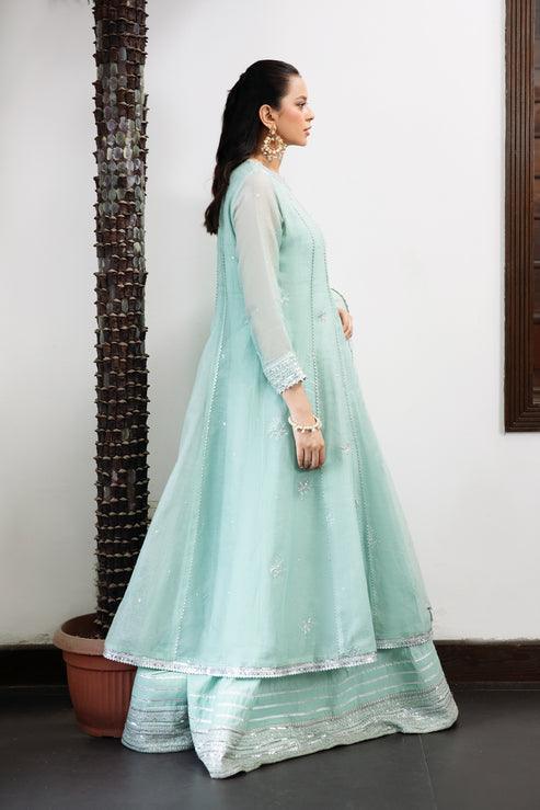 Declare | Le Fleur Luxury Pret | Cotton Net Suit L1152 - Rang-e-Khaas
