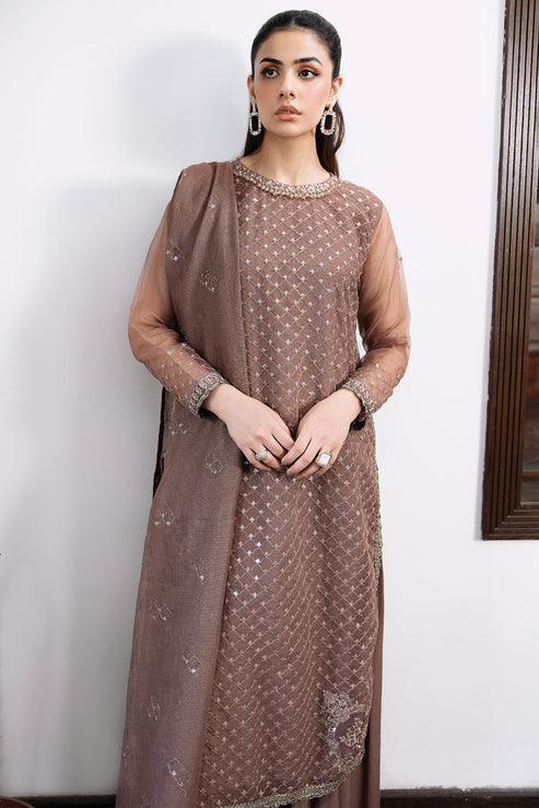 Declare | Le Fleur Luxury Pret | Organza Suit L1153 - Rang-e-Khaas