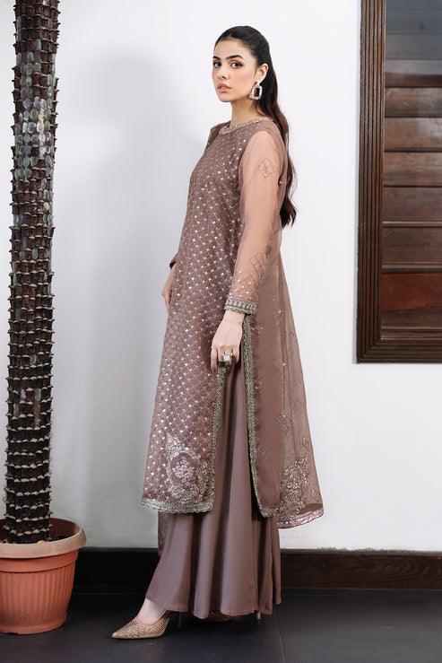 Declare | Le Fleur Luxury Pret | Organza Suit L1153 - Rang-e-Khaas