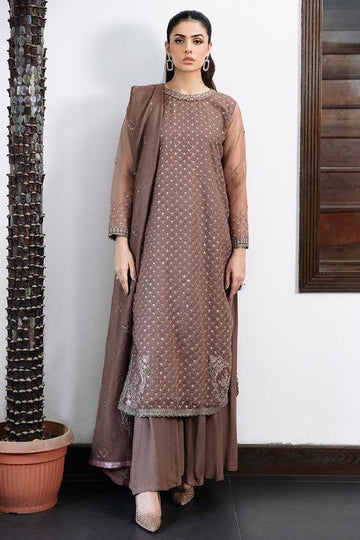 Declare | Le Fleur Luxury Pret | Organza Suit L1153 - Rang-e-Khaas