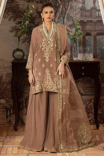 Declare | Le Fleur Luxury Pret | Raw Silk Suit L1156 - Rang-e-Khaas