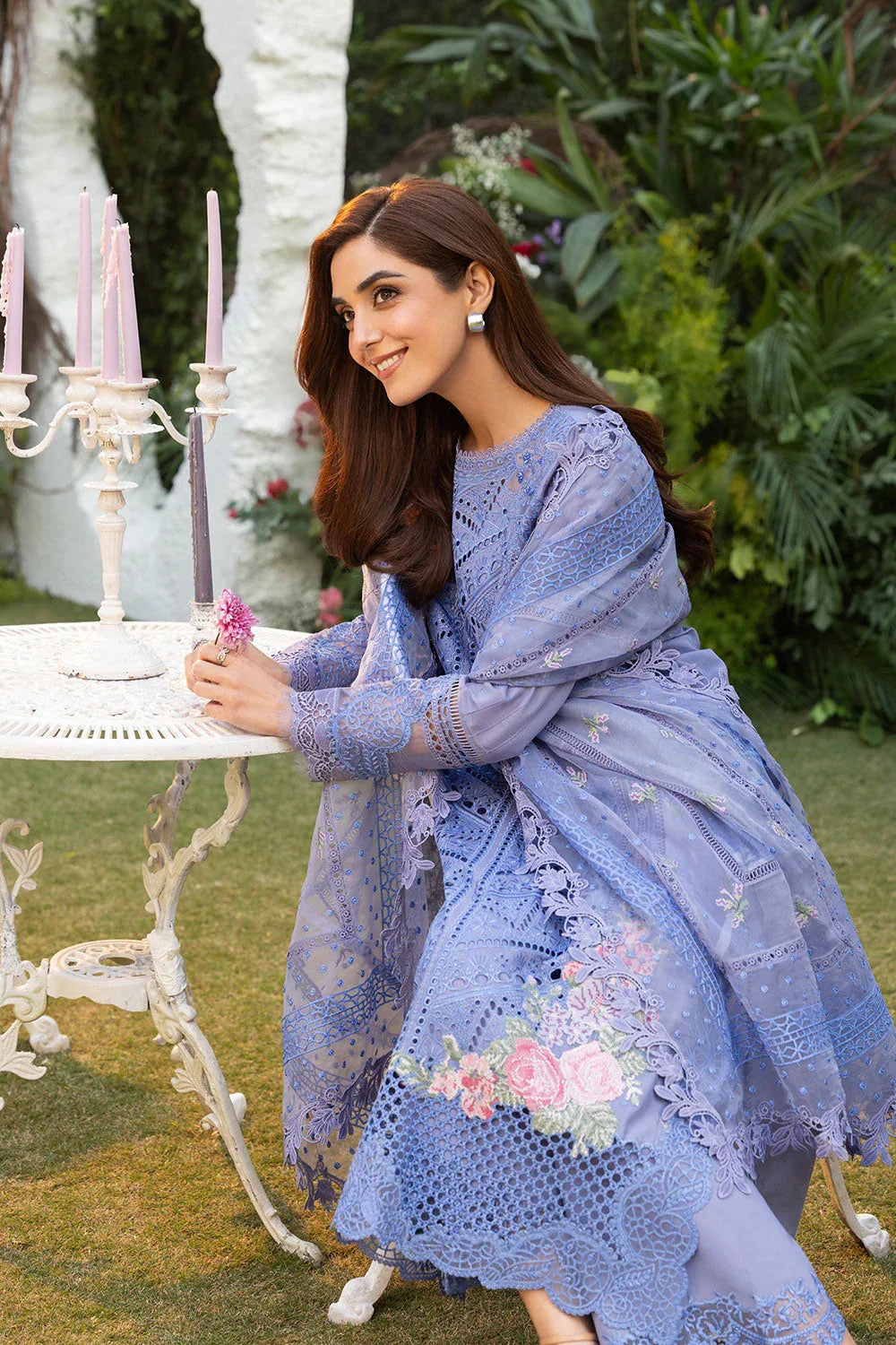 Sobia Nazir | Luxury Lawn 25 | 10B - Rang-e-Khaas