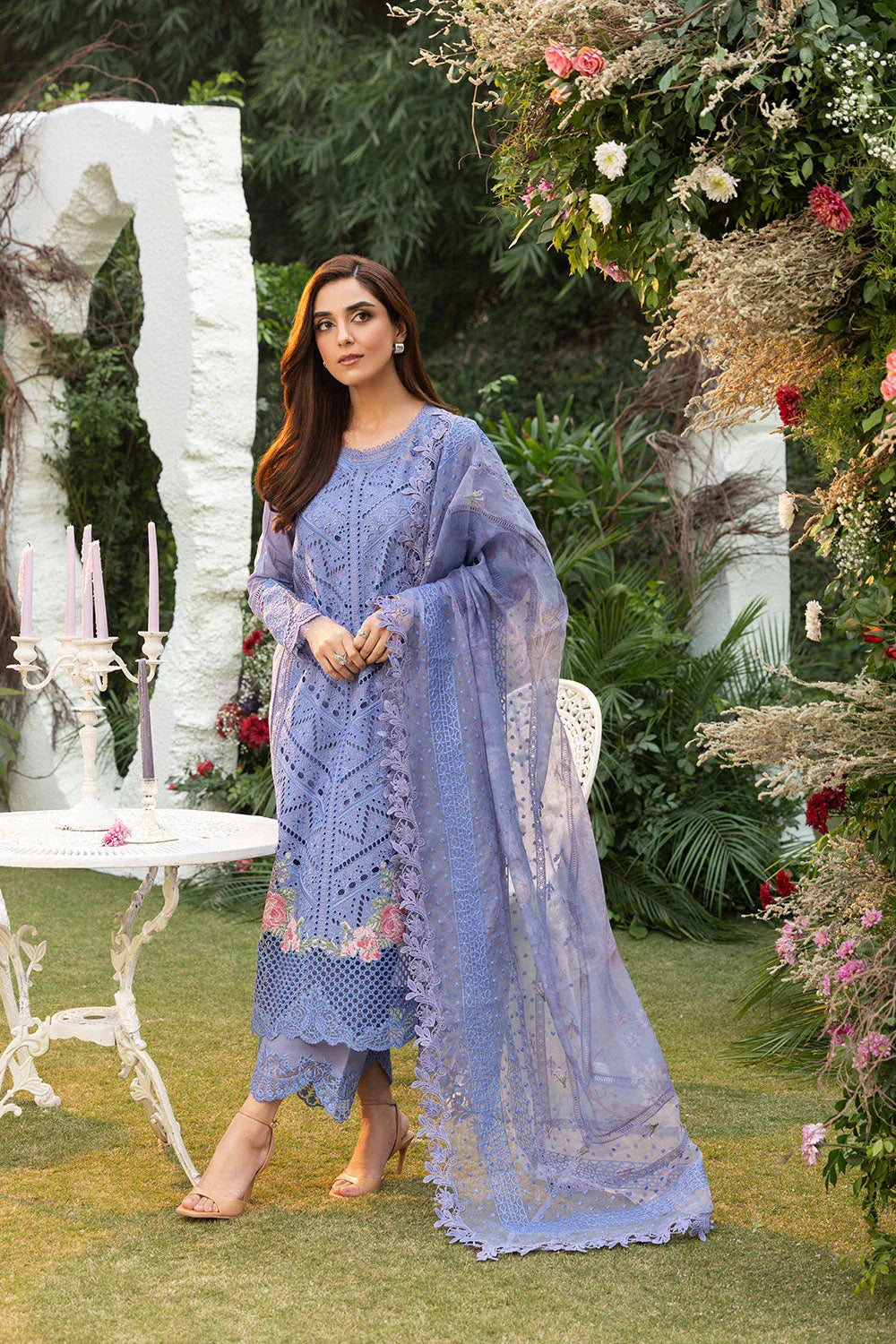 Sobia Nazir | Luxury Lawn 25 | 10B - Rang-e-Khaas