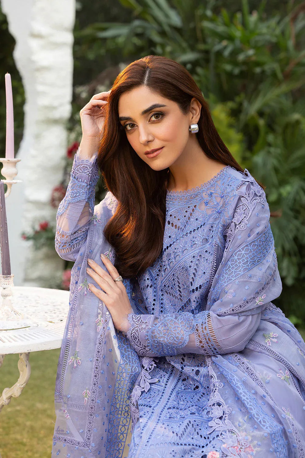 Sobia Nazir | Luxury Lawn 25 | 10B - Rang-e-Khaas