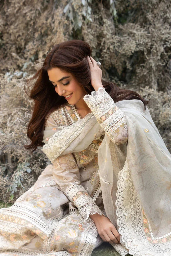 Sobia Nazir | Luxury Lawn 25 | 13b - Rang-e-Khaas