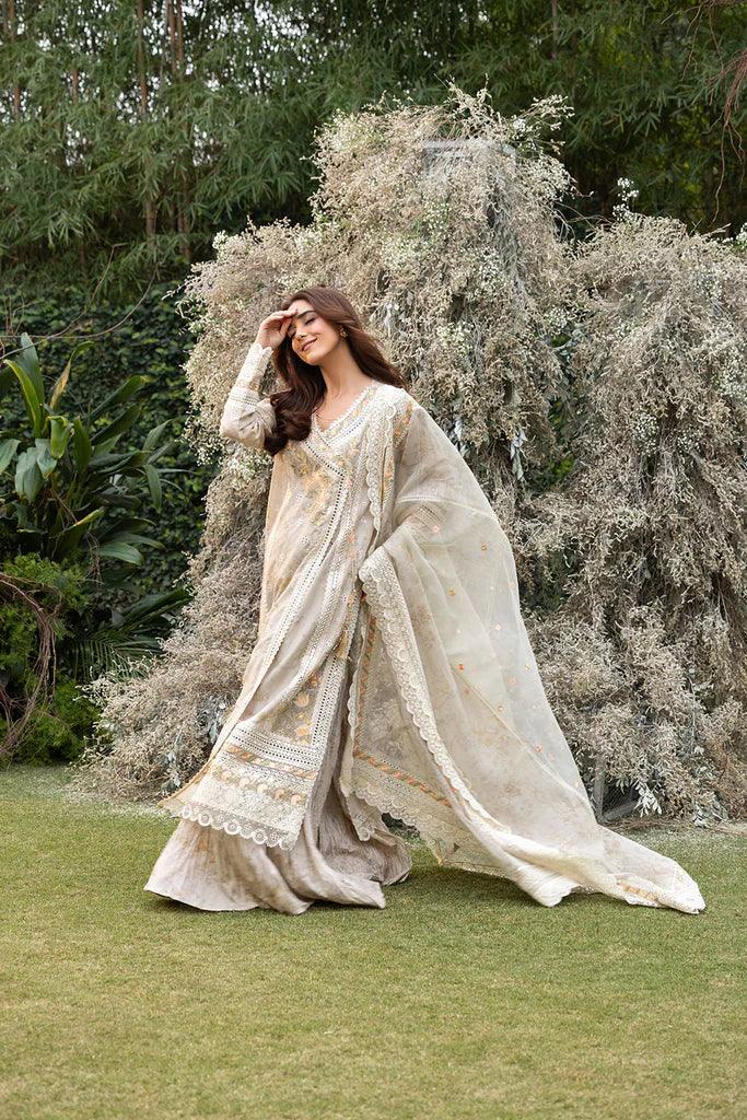 Sobia Nazir | Luxury Lawn 25 | 13b - Rang-e-Khaas
