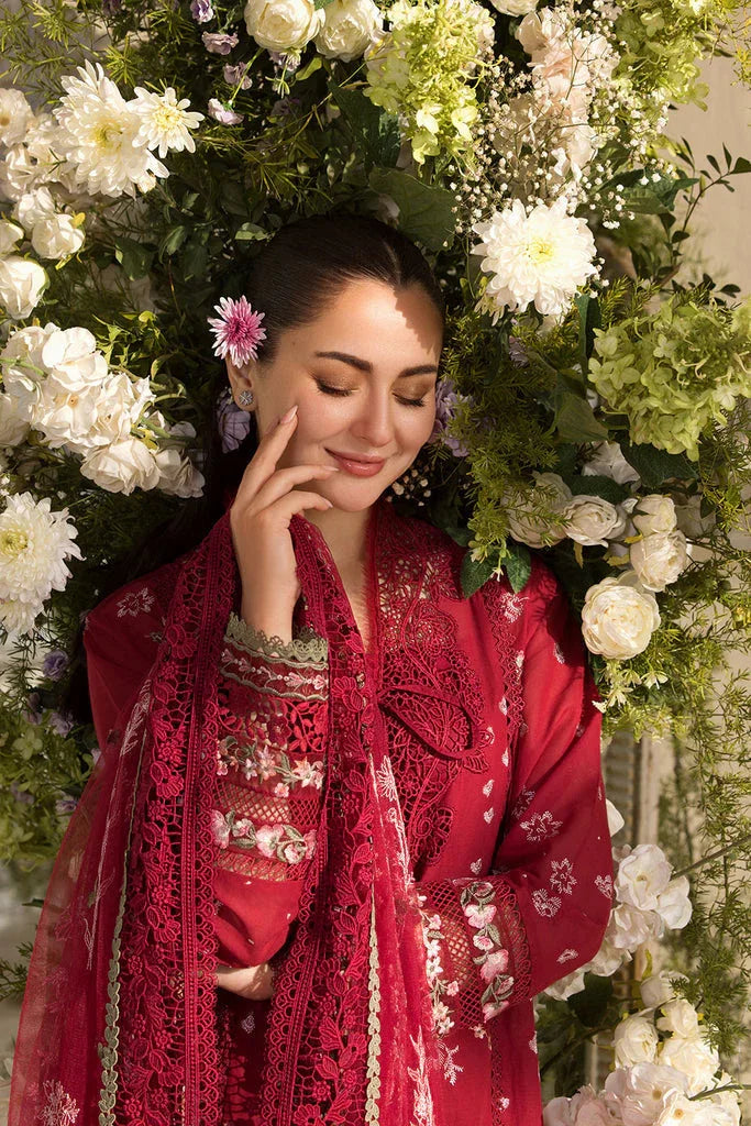 Sobia Nazir | Luxury Lawn 25 | 14A - Rang-e-Khaas