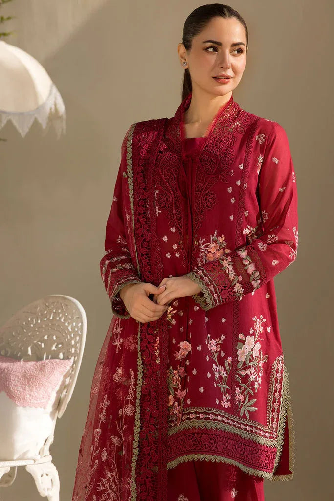 Sobia Nazir | Luxury Lawn 25 | 14A - Rang-e-Khaas