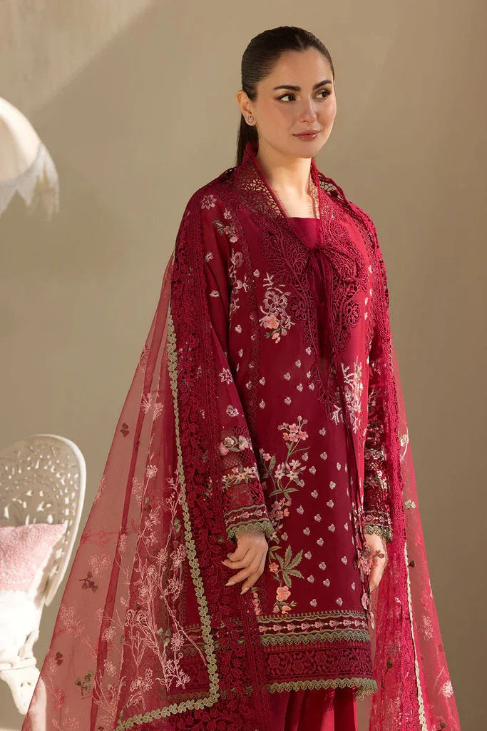 Sobia Nazir | Luxury Lawn 25 | 14A - Rang-e-Khaas