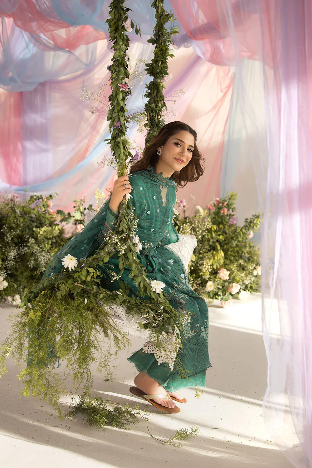 Sobia Nazir | Luxury Lawn 25 | 15B - Rang-e-Khaas