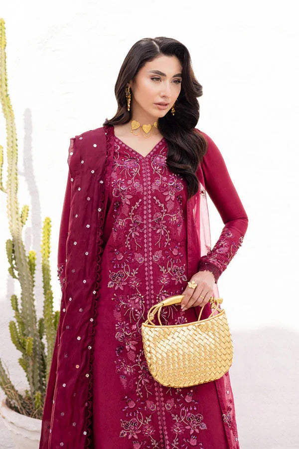 Marjjan | Elyna Luxe | LENI MP-46 (MAGENTA) - Rang-e-Khaas
