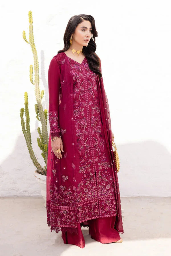 Marjjan | Elyna Luxe | LENI MP-46 (MAGENTA) - Rang-e-Khaas