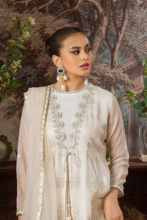Declare | Le Fleur Luxury Pret | Cotton Net Suit LFP1104 - Rang-e-Khaas