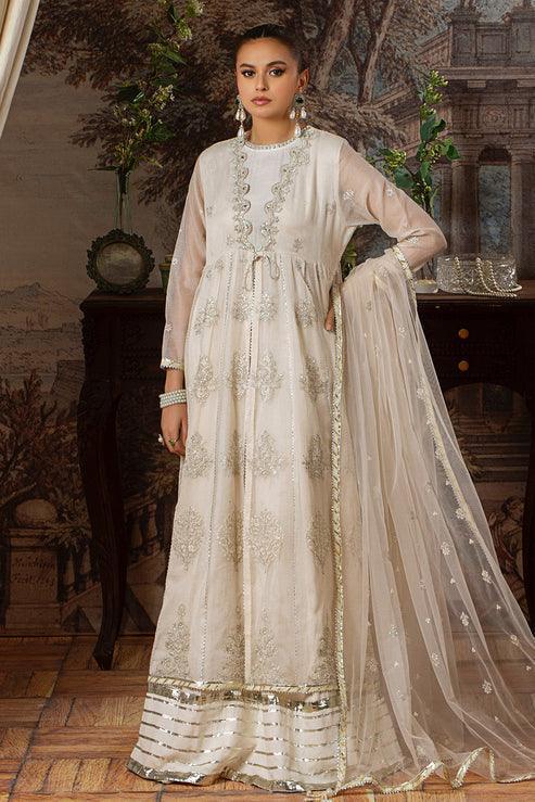 Declare | Le Fleur Luxury Pret | Cotton Net Suit LFP1104 - Rang-e-Khaas