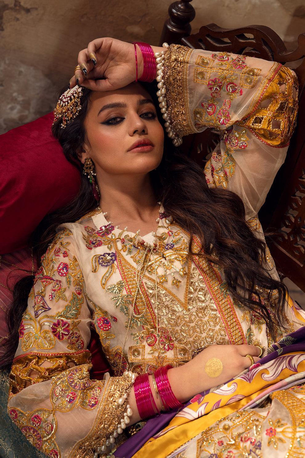 Declare | Mireya Luxury Festive | MASL-E-BARQ LFU-07 - Rang-e-Khaas