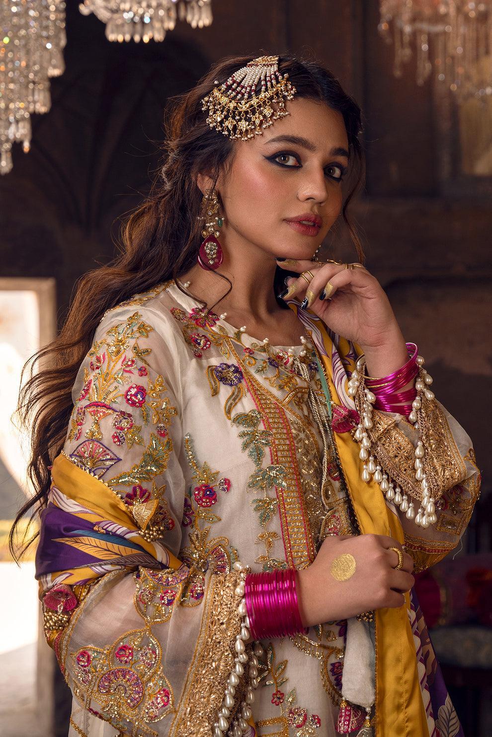 Declare | Mireya Luxury Festive | MASL-E-BARQ LFU-07 - Rang-e-Khaas