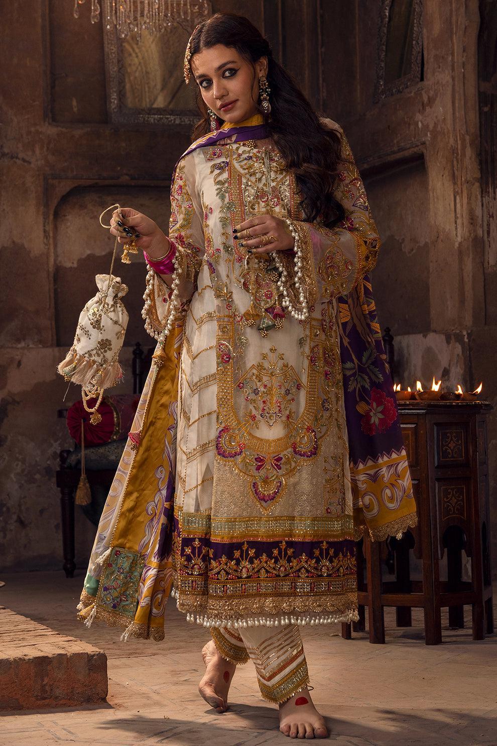 Declare | Mireya Luxury Festive | MASL-E-BARQ LFU-07 - Rang-e-Khaas