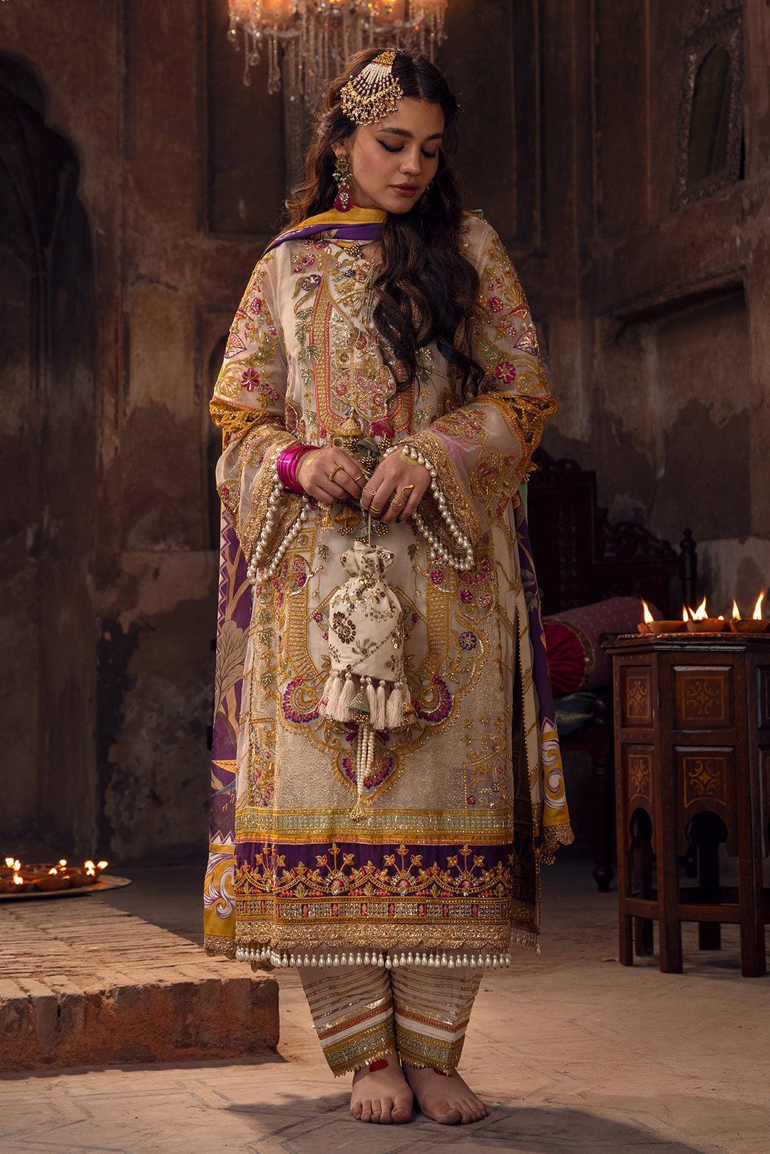 Declare | Mireya Luxury Festive | MASL-E-BARQ LFU-07 - Rang-e-Khaas
