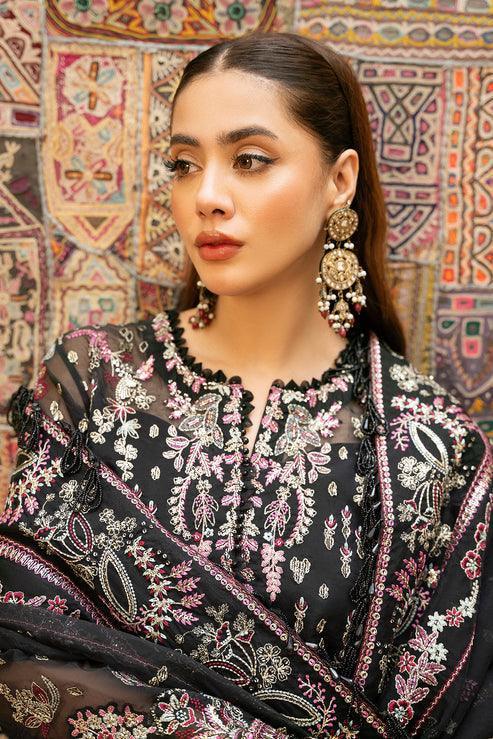 Declare | Mireya Luxury Festive | MIDNIGHT LFU-0016B - Rang-e-Khaas