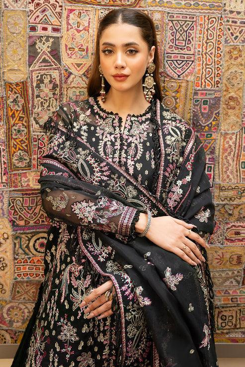 Declare | Mireya Luxury Festive | MIDNIGHT LFU-0016B - Rang-e-Khaas
