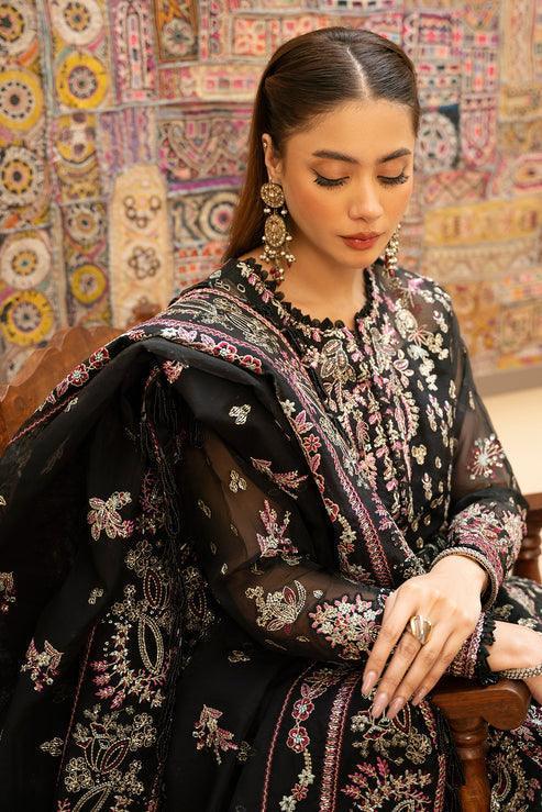 Declare | Mireya Luxury Festive | MIDNIGHT LFU-0016B - Rang-e-Khaas