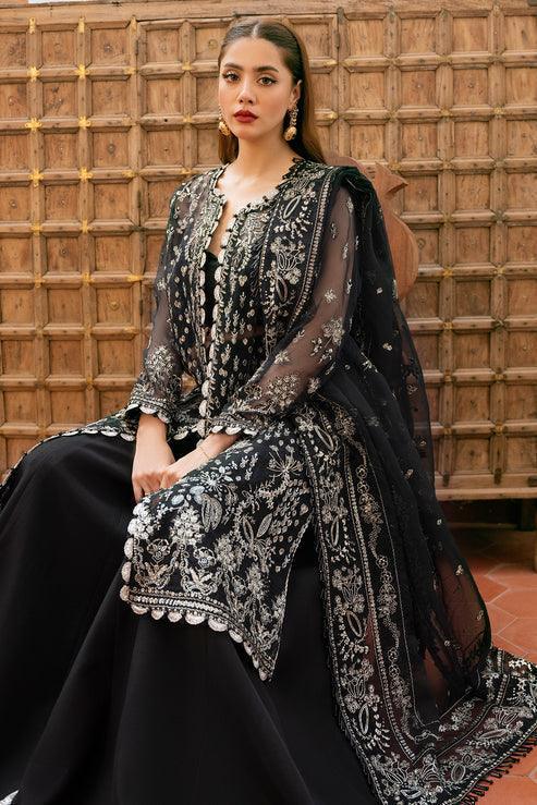 Declare | Mireya Luxury Festive | SABLE LFU-0016A - Rang-e-Khaas