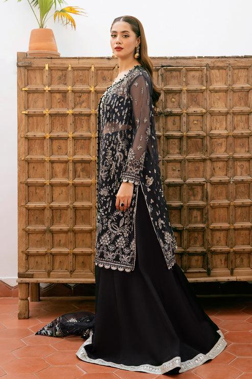 Declare | Mireya Luxury Festive | SABLE LFU-0016A - Rang-e-Khaas