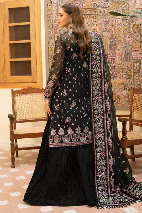 Declare | Mireya Luxury Festive | MIDNIGHT LFU-0016B - Rang-e-Khaas