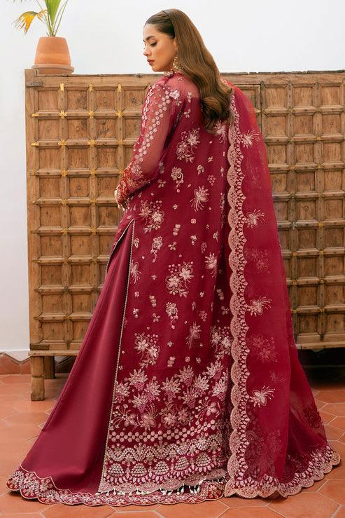 Declare | Mireya Luxury Festive | CRIMSON LFU-0018 - Rang-e-Khaas