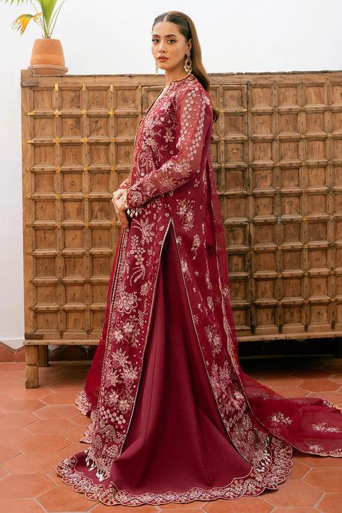 Declare | Mireya Luxury Festive | CRIMSON LFU-0018 - Rang-e-Khaas