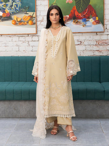 Izel | Meadow Muse Embroidered Lawn 25 | LIORA - Rang-e-Khaas
