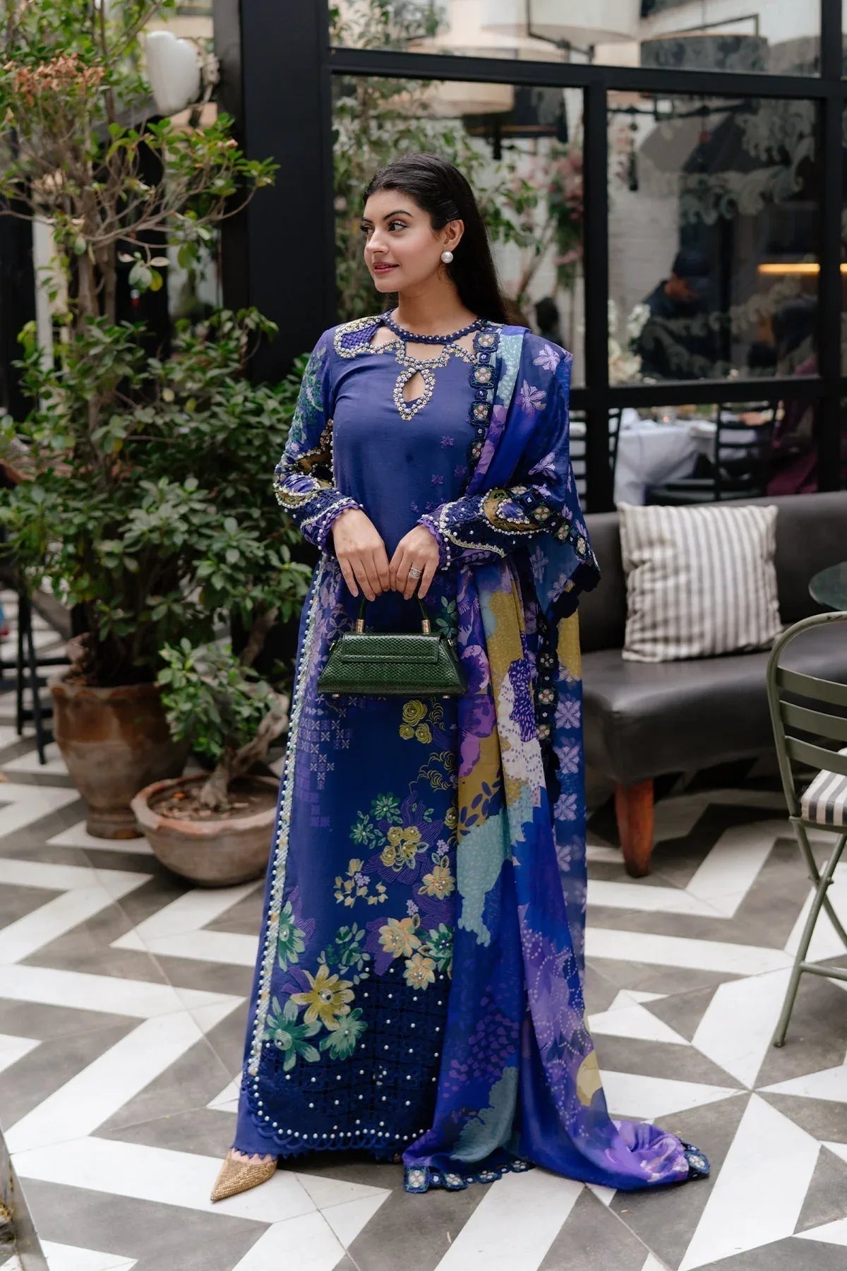 Afrozeh | Lawn 25 | Lumora - Rang-e-Khaas