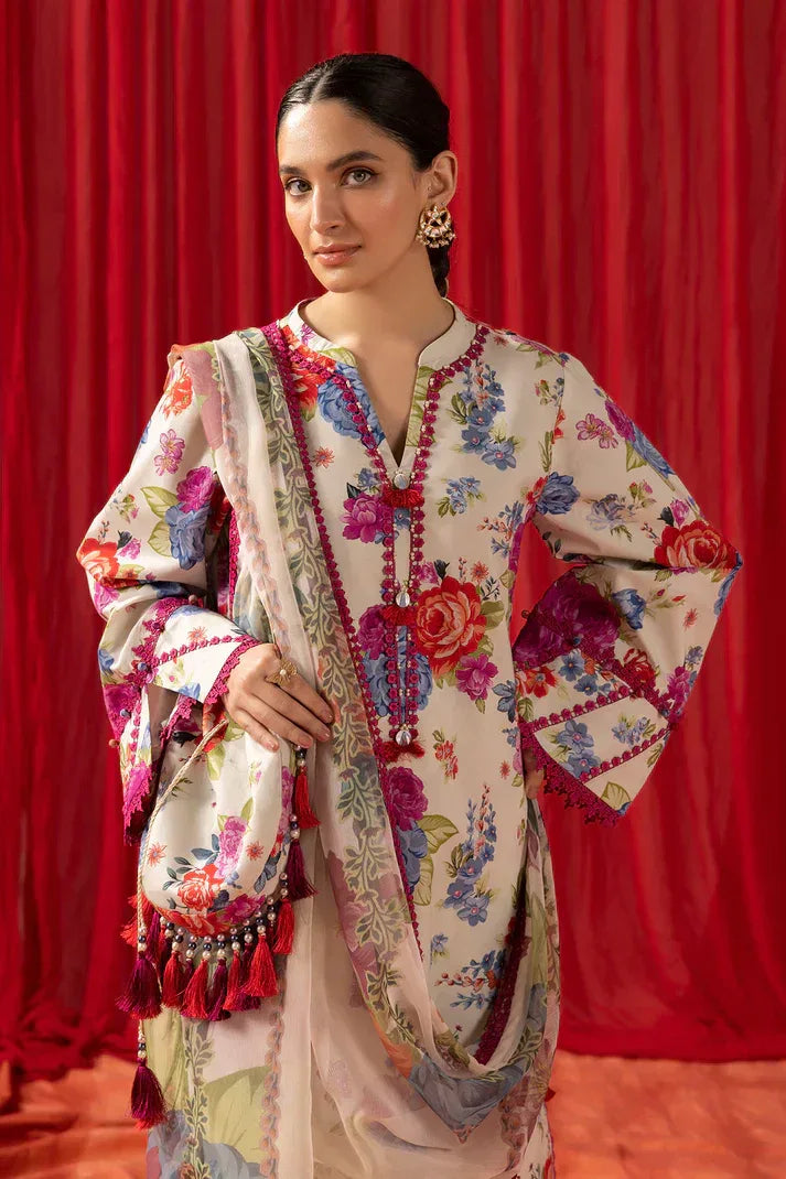Alizeh | Sheen Lawn Prints 24 | LUNA ROSE - Rang-e-Khaas