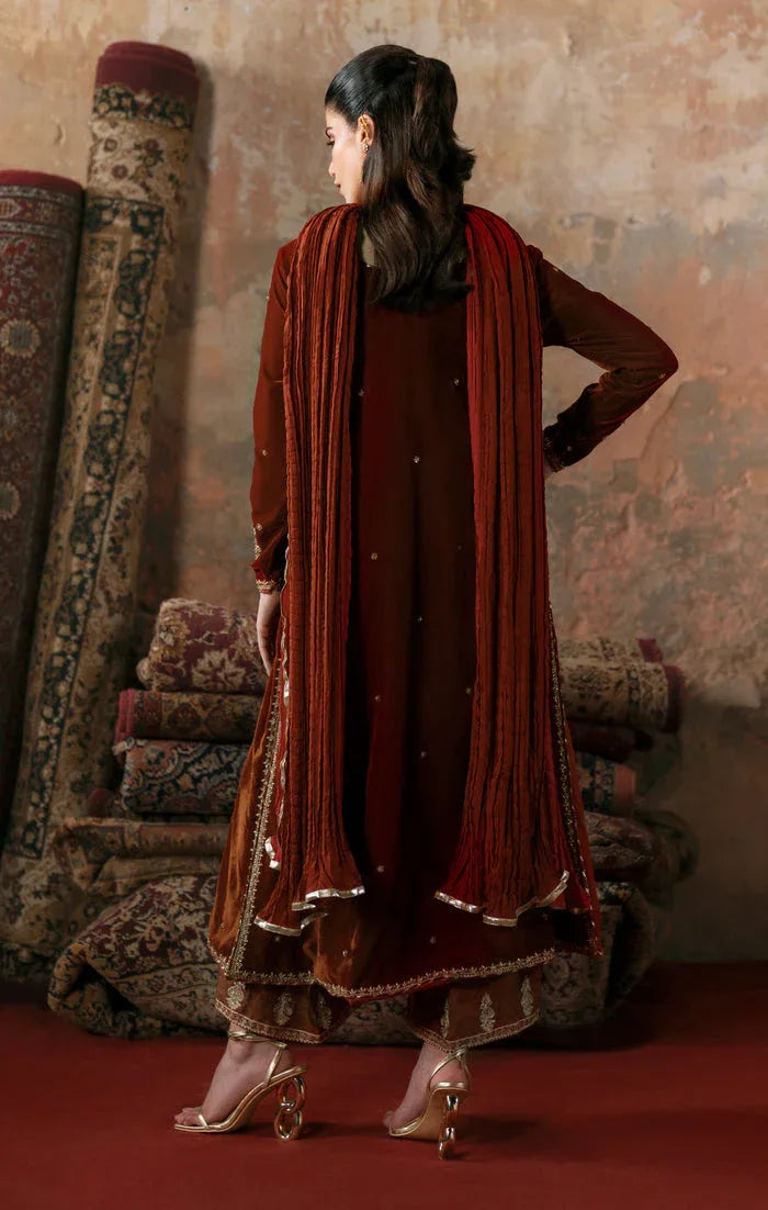 Maya | Viola Luxe Velvet 25 | MEHRI - Rang-e-Khaas