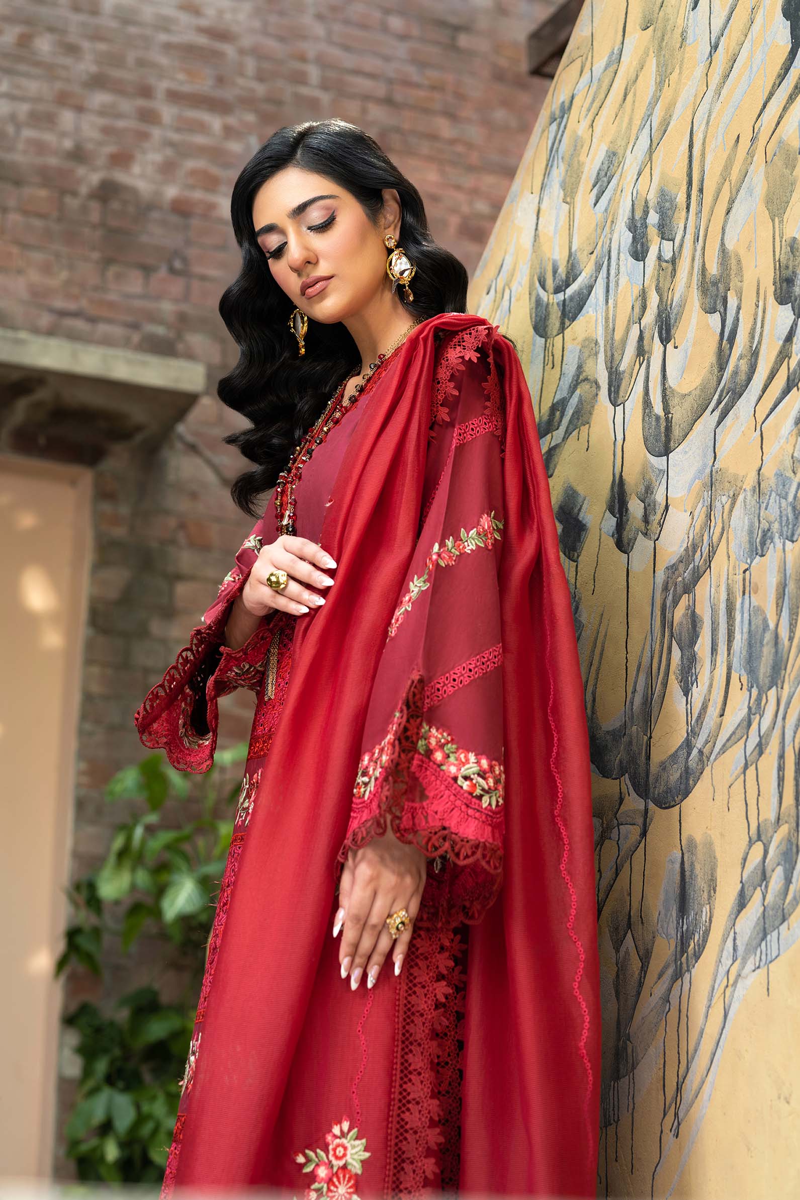 Maryam Hussain | Luxury Lawn 25 | Amal - Rang-e-Khaas