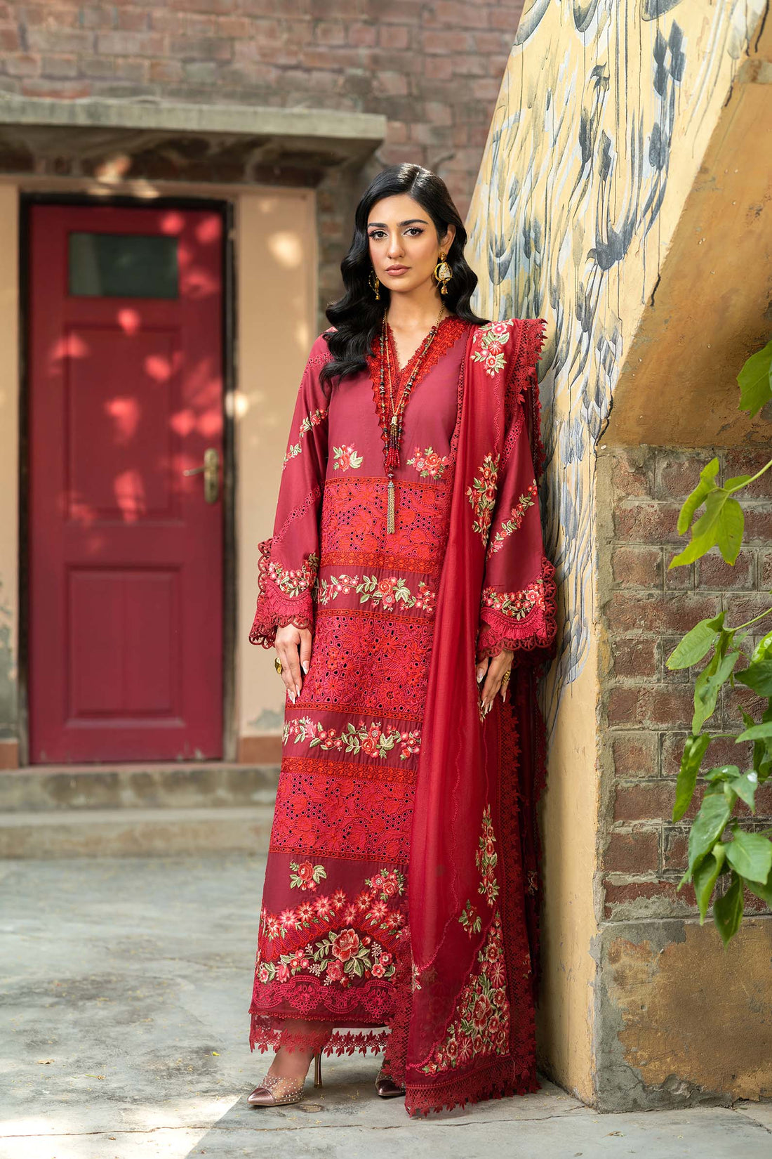 Maryam Hussain | Luxury Lawn 25 | Amal - Rang-e-Khaas
