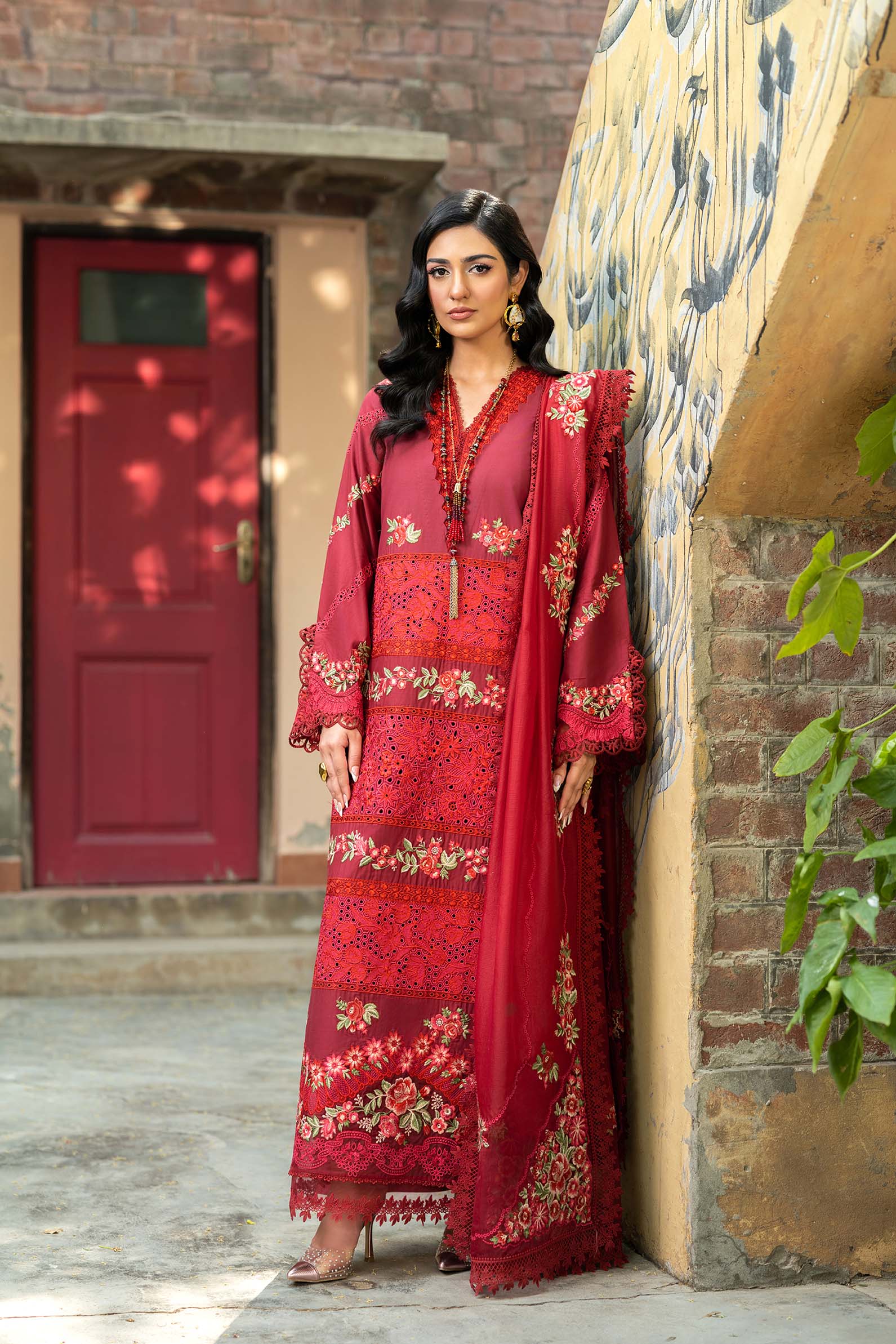 Maryam Hussain | Luxury Lawn 25 | Amal - Rang-e-Khaas